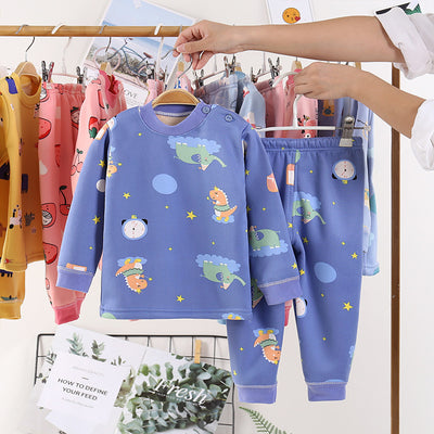 Pantalones Térmicos Infantiles de Terciopelo - Ropa de Abrigo para Niños y Niñas Otoño Invierno - Image 12