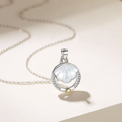 Collar de Pareja Ballena Plata de Ley - Cadena de Clavícula para Toda la Vida - Image 8