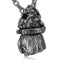 Hercules Fist Personality Dominant Men's Pendant Single Pendant Without Chain 925 Plateado