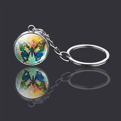 Llavero Esfera de Cristal Doble Cara con Diseño Animal - Image 26
