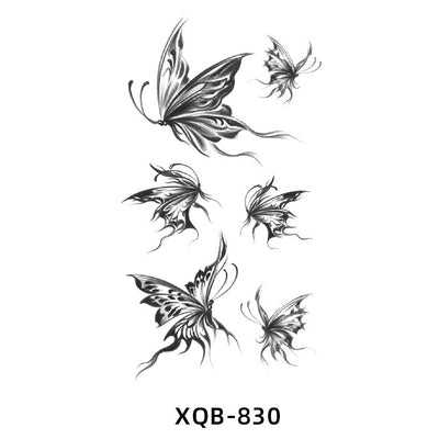Tatuaje Temporal de Flores Resistente al Agua para Hombre y Mujer - Image 55