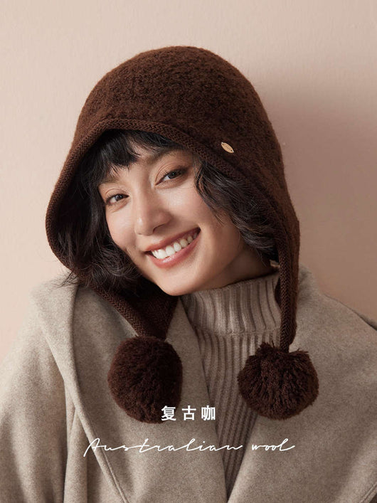 Gorro Balaclava de Lana Cálida para Mujer - Image 16