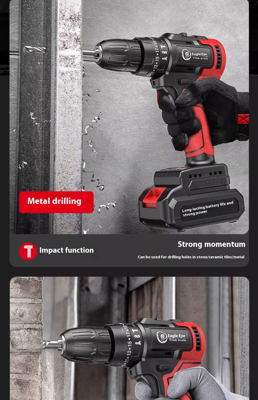 Taladro Atornillador Inalámbrico Recargable Multifuncional - Image 14