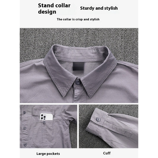 Traje de Trabajo Soldador Antiescaldaduras con Bolsillos Grandes - Image 2