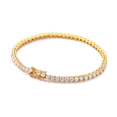 Pulsera Tenis de Moissanita 10 Quilates en Plata Esterlina S925 - Image 7