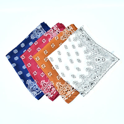 Pañuelo Profesional Estampado Paisley 70cm para Mujer - Image 2