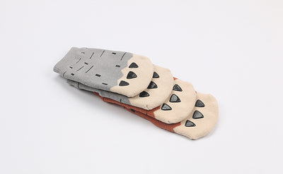 Calcetines Infantiles Terry con Bloques de Color y Diseño de Patitas - Image 12