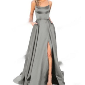 Vestido Largo Ajustado con Hombros Descubiertos para Damas de Honor y Eventos - Image 14