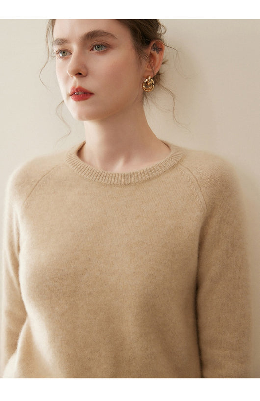 Suéter de Cachemir Puro para Mujer - Cuello Redondo - Image 30