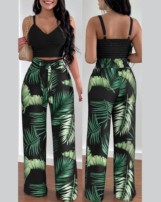 Conjunto de Dos Piezas con Tirantes para Mujer - Moda Elegante - Image 11