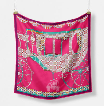 Pañuelo de Seda Estampado Minimalista - Elegancia Versátil - Image 30