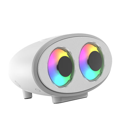 Parlante Bluetooth con Luz RGB y Ruido Blanco - Diseño Ojos Animados - Image 6