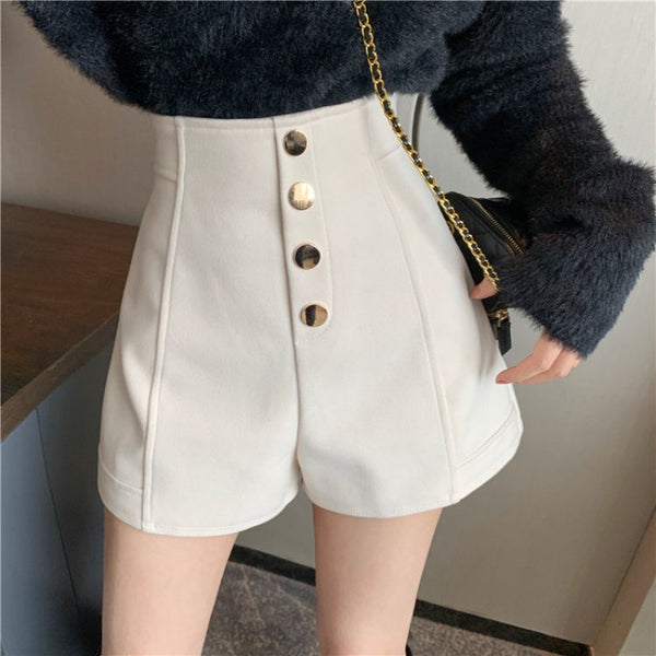 Shorts Casuales de Cintura Alta para Mujer - Verano