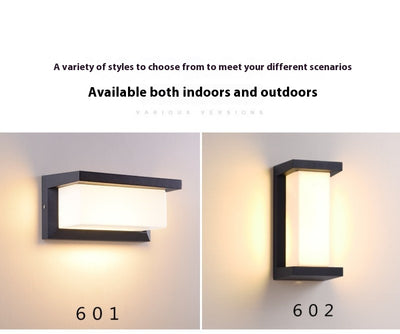Lámpara de Pared LED Retro Impermeable para Exterior - Image 3