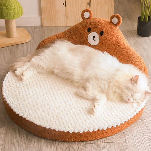 Cama Nido Térmica para Gatos - Colchoneta Acogedora Invierno