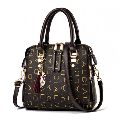 Bolso Bandolera con Letras Encantadoras - Mensajero de Moda - Image 3