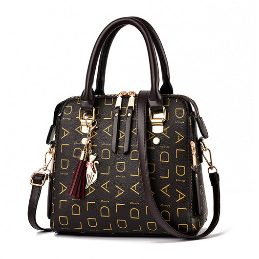 Bolso Bandolera con Letras Encantadoras - Mensajero de Moda - Image 3