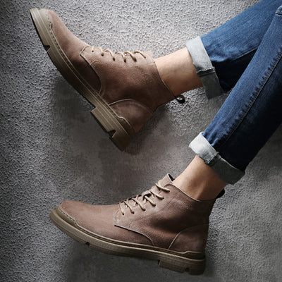 Botas Militares War Wolf Estilo Británico - Calzado de Trabajo Resistente para Hombre - Image 7