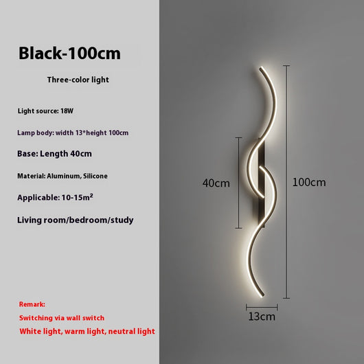 Lámpara de Pared Minimalista para Dormitorio y Pasillos - Image 4