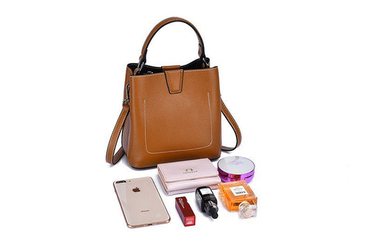 Bolso Bucket Crossbody de Moda para Mujer con Correa Ancha - Image 17
