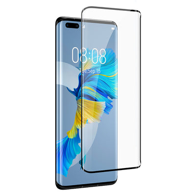 Protector de Pantalla Curvo Adhesivo Total para Mate40 Pro - Negro - Image 2