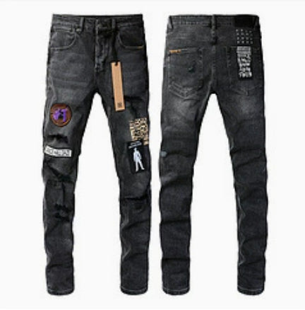Jeans Ajustados Rotos con Elastano - Casual Moderno para Hombre - Image 13