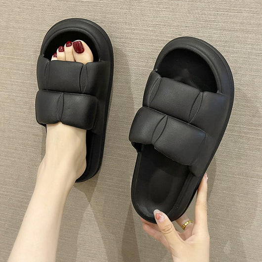 Pantuflas Antideslizantes para Pareja con Suela Gruesa y Comodidad Nube
