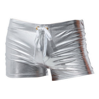 Bóxer de Baño Hombre Triángulos Dorado y Plata - Image 13