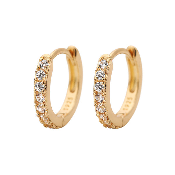 Aretes Diamante Mini Redondos - Elegancia Discreta - Image 5