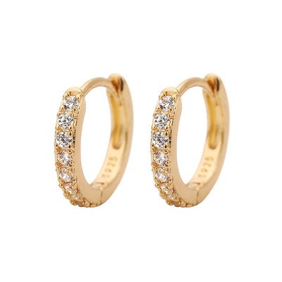 Aretes Diamante Mini Redondos - Elegancia Discreta - Image 5