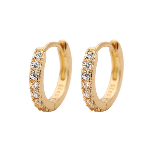 Aretes Diamante Mini Redondos - Elegancia Discreta - Image 5