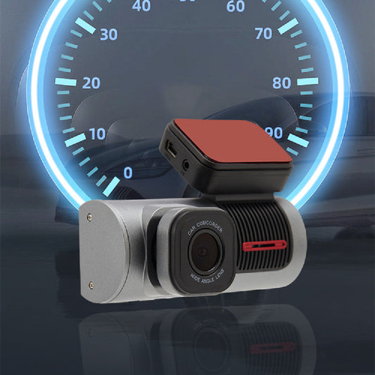Grabadora GPS para Auto con Visión Nocturna HD y Detector de Velocidad