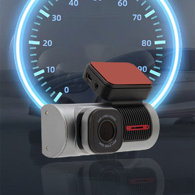 Grabadora GPS para Auto con Visión Nocturna HD y Detector de Velocidad