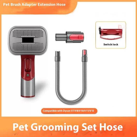 Kit Completo de Aseo para Perros y Gatos con Cabezal de Succión y Peine - Image 10