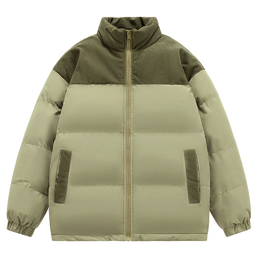 Abrigo Acolchado de Invierno con Capucha para Hombre - Image 7