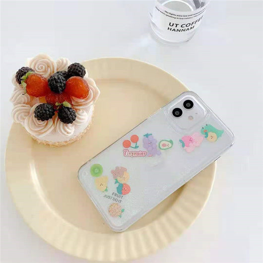 Funda para Celular Diseño Frutas Verano - Fresa y Aguacate