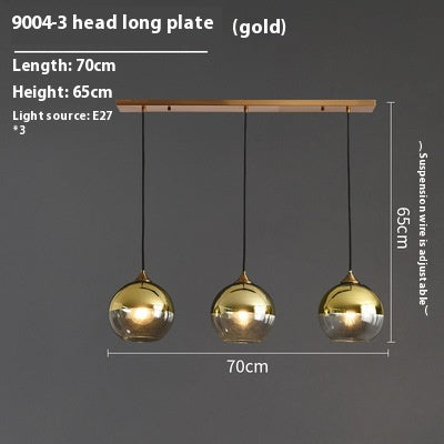 Lámpara Colgante de Cristal para Dormitorio y Sala de Estar - Image 14