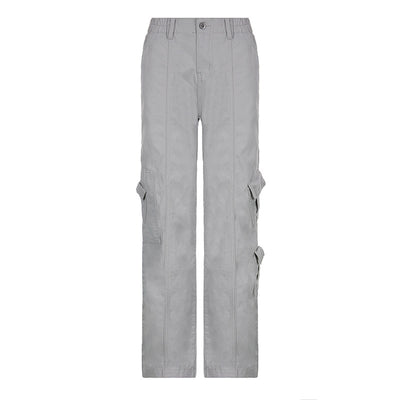Jeans de Moda Otoño Invierno con Múltiples Bolsillos Estilo Urbano - Image 6