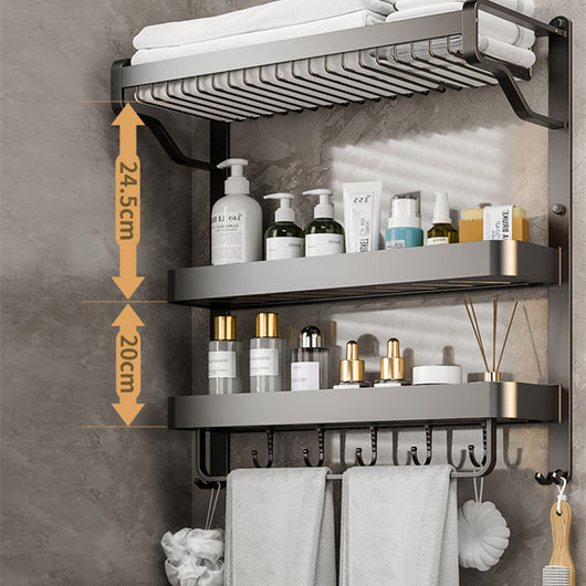 Organizador de Baño Mural Multicapa sin Perforaciones - Image 4