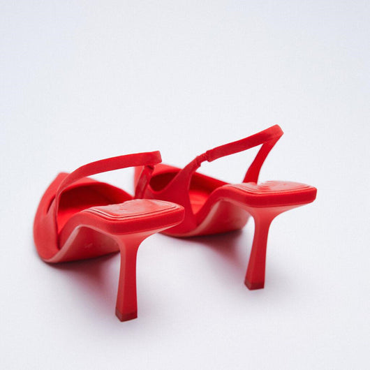 Sandalias Romanas Stiletto con Tira de Tobillo para Mujer - Image 20