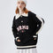 Polo Retro con Contraste de Letras Oversized