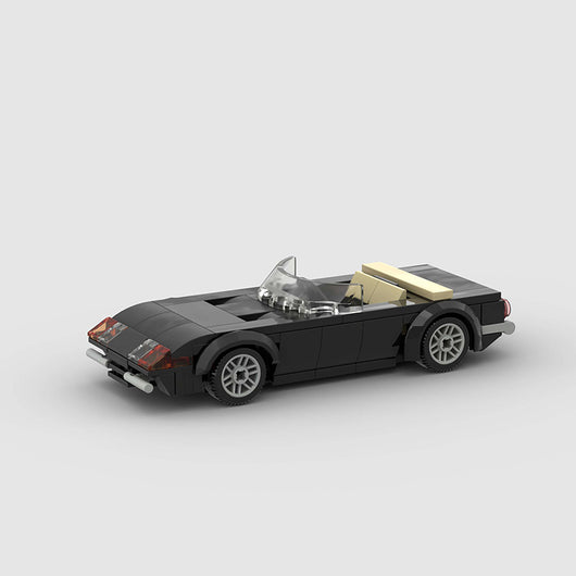 Juego de Construcción Puzzle Auto Convertible Retro de Carreras con Piezas Pequeñas - Image 12