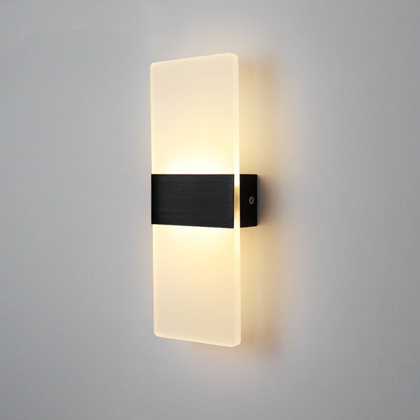 Lámpara LED Minimalista para Mesita de Noche - Diseño Moderno para Habitación y Pasillos