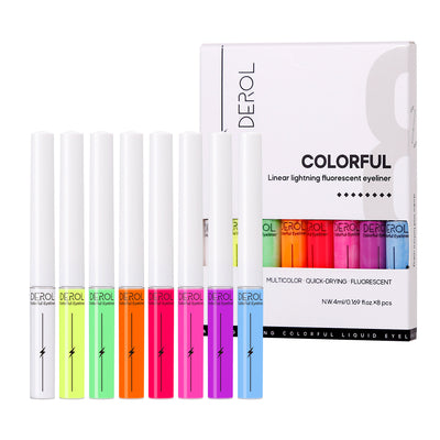 Delineador de Ojos Líquido Fluorescente UV con Efecto Brillo Nocturno - Image 2