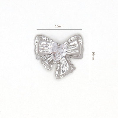 Adorno de Uñas Moño con Circonita Brillante - Image 18