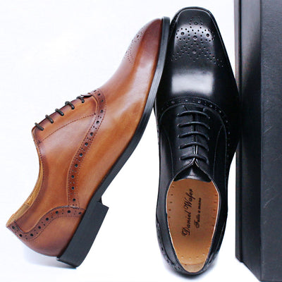 Zapatos de Cuero Clásicos Japoneses para Negocios Casuales - Image 8