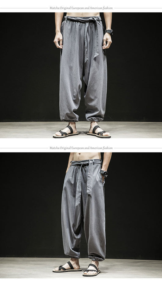 Pantalones Estilo Chino de Primavera y Verano para Hombre con Cintura Elástica - Image 17