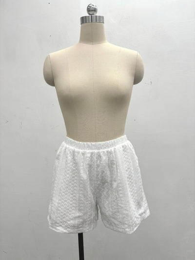 Blusa Corta con Cuello de Solapa y Detalles Calados para Mujer - Image 22