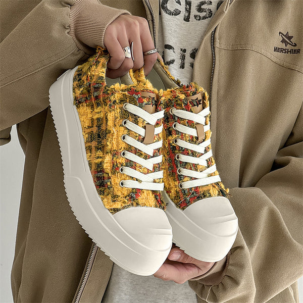 Bombas de Lona con Diseño Irregular - Colección Primavera