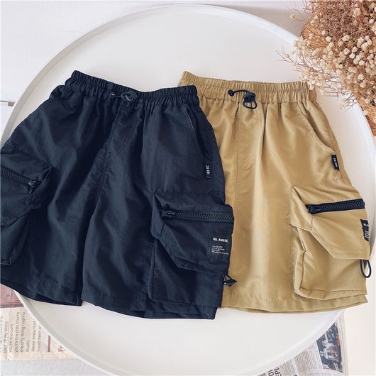 Shorts Cargo Sueltos para Niño - Estilo Casual de Verano